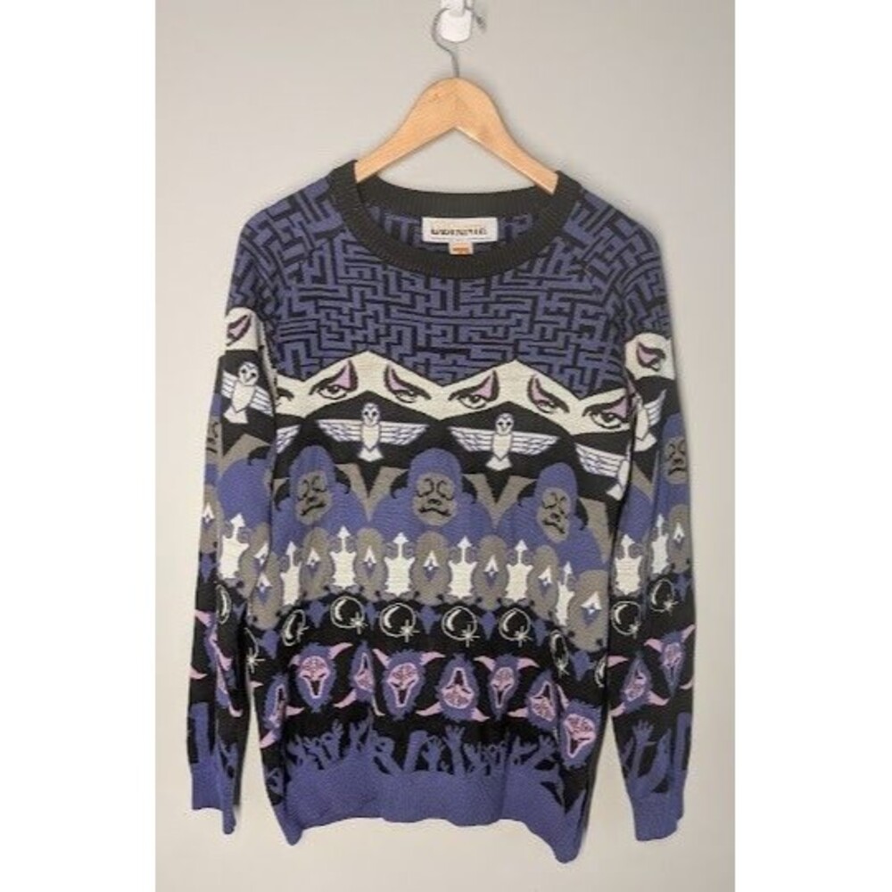 Jim Henson's Labyrinth Ugly Christmas Sweater Adult L/XL Knit Novelty